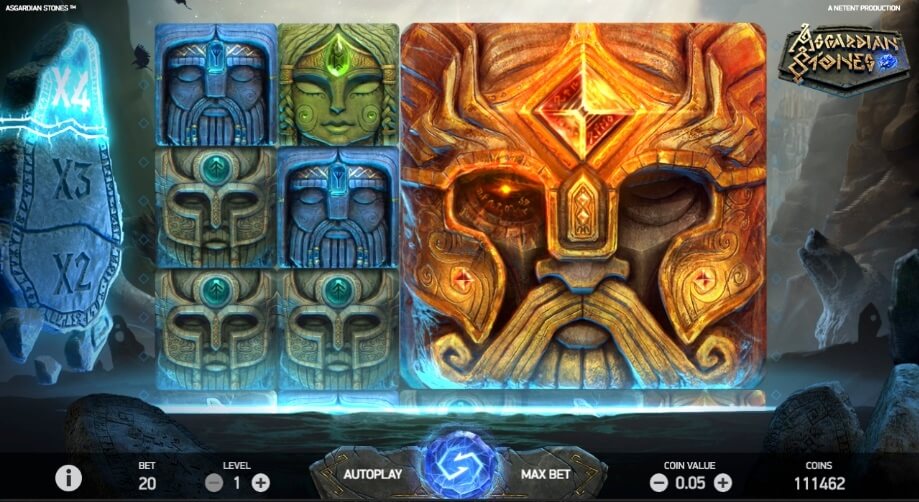 asgardian stones screen shot game play big wins